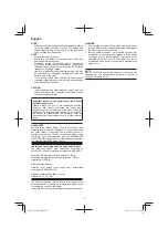 Preview for 8 page of Hitachi RB 36DL Handling Instructions Manual