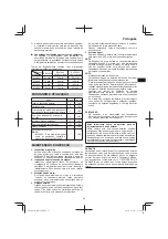 Preview for 55 page of Hitachi RB 36DL Handling Instructions Manual