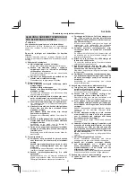 Preview for 57 page of Hitachi RB 36DL Handling Instructions Manual