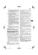 Preview for 65 page of Hitachi RB 36DL Handling Instructions Manual