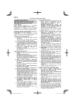 Preview for 94 page of Hitachi RB 36DL Handling Instructions Manual