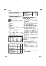 Preview for 100 page of Hitachi RB 36DL Handling Instructions Manual