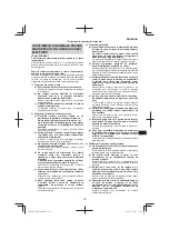 Preview for 123 page of Hitachi RB 36DL Handling Instructions Manual