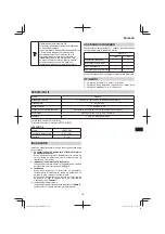 Preview for 127 page of Hitachi RB 36DL Handling Instructions Manual