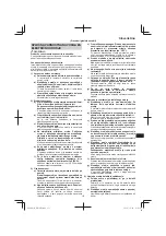 Preview for 131 page of Hitachi RB 36DL Handling Instructions Manual