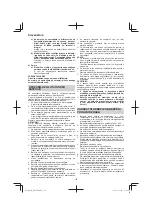 Preview for 132 page of Hitachi RB 36DL Handling Instructions Manual