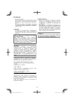 Preview for 152 page of Hitachi RB 36DL Handling Instructions Manual