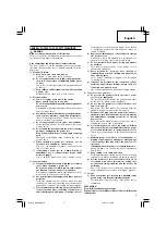 Preview for 5 page of Hitachi RB 40SA Handling Instructions Manual