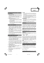 Предварительный просмотр 7 страницы Hitachi RB 40SA Handling Instructions Manual