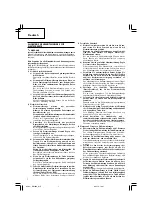 Предварительный просмотр 8 страницы Hitachi RB 40SA Handling Instructions Manual