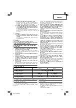 Предварительный просмотр 17 страницы Hitachi RB 40SA Handling Instructions Manual