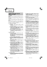 Preview for 32 page of Hitachi RB 40SA Handling Instructions Manual