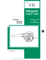 Hitachi RB 40SA Technical And Service Manual preview