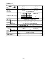 Preview for 6 page of Hitachi RB 40SA Technical And Service Manual