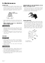 Предварительный просмотр 13 страницы Hitachi RB160EF Owner'S Manual