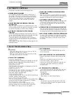 Preview for 20 page of Hitachi RCD-2.0FSNE Installation And Operation Manual