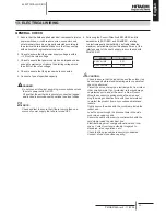 Preview for 35 page of Hitachi RCD-2.0FSNE Installation And Operation Manual