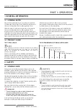 Preview for 33 page of Hitachi RCD-2.0FSR Installation & Operation Manual