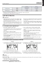 Preview for 35 page of Hitachi RCD-2.0FSR Installation & Operation Manual