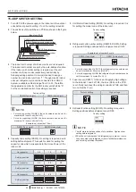 Preview for 64 page of Hitachi RCD-2.0FSR Installation & Operation Manual