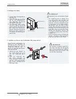 Предварительный просмотр 29 страницы Hitachi RCD-2.5FSN2 Installation And Operation Manual