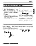 Предварительный просмотр 30 страницы Hitachi RCD-2.5FSN2 Installation And Operation Manual