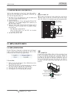 Предварительный просмотр 41 страницы Hitachi RCD-2.5FSN2 Installation And Operation Manual