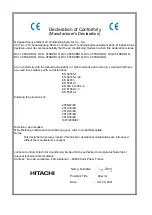 Preview for 2 page of Hitachi RCI-1.0FSKDN1Q Operation & Installation Manual