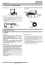 Preview for 28 page of Hitachi RCI-1.0FSN3E Installation And Operation Manual