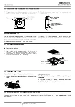 Preview for 34 page of Hitachi RCI-1.0FSN3E Installation And Operation Manual