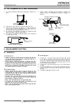 Preview for 70 page of Hitachi RCI-1.0FSN3E Installation And Operation Manual