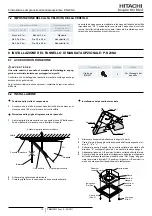 Preview for 74 page of Hitachi RCI-1.0FSN3E Installation And Operation Manual