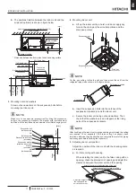 Предварительный просмотр 47 страницы Hitachi RCIM-0.4FSRE Installation & Operation Manual