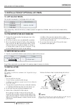 Предварительный просмотр 58 страницы Hitachi RCIM-0.4FSRE Installation & Operation Manual