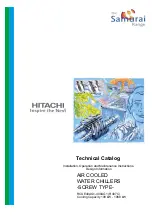 Preview for 1 page of Hitachi RCUE100AG1 Installation, Operation And Maintenance Instructions