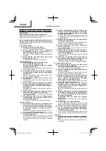 Предварительный просмотр 6 страницы Hitachi RH 650V Handling Instructions Manual