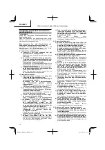 Предварительный просмотр 10 страницы Hitachi RH 650V Handling Instructions Manual