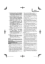 Предварительный просмотр 11 страницы Hitachi RH 650V Handling Instructions Manual