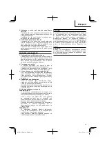 Preview for 19 page of Hitachi RH 650V Handling Instructions Manual