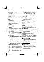 Preview for 32 page of Hitachi RH 650V Handling Instructions Manual