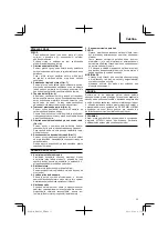 Preview for 33 page of Hitachi RH 650V Handling Instructions Manual