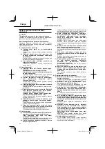 Preview for 34 page of Hitachi RH 650V Handling Instructions Manual