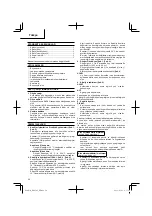 Preview for 36 page of Hitachi RH 650V Handling Instructions Manual