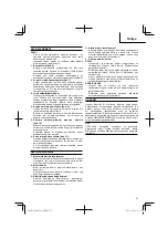 Preview for 37 page of Hitachi RH 650V Handling Instructions Manual