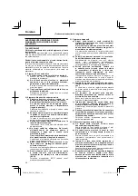 Preview for 38 page of Hitachi RH 650V Handling Instructions Manual