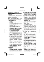 Preview for 43 page of Hitachi RH 650V Handling Instructions Manual