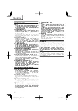 Preview for 46 page of Hitachi RH 650V Handling Instructions Manual