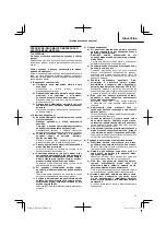 Preview for 47 page of Hitachi RH 650V Handling Instructions Manual