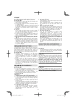 Предварительный просмотр 38 страницы Hitachi RP 150YB Original Instructions Manual