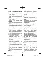 Предварительный просмотр 42 страницы Hitachi RP 150YB Original Instructions Manual